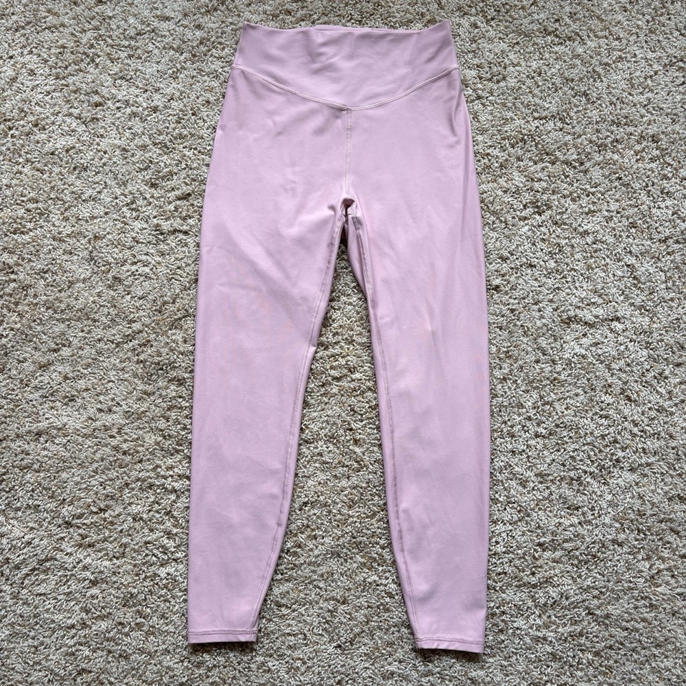 Lululemon Wunder Under SenseKnit High-Rise Tight 25" in Pink Haze sz 8